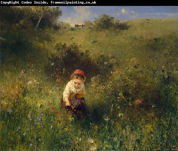 Ludwig Knaus Girl in a Field